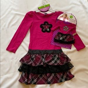 Dollie & Me matching American doll dress NWT